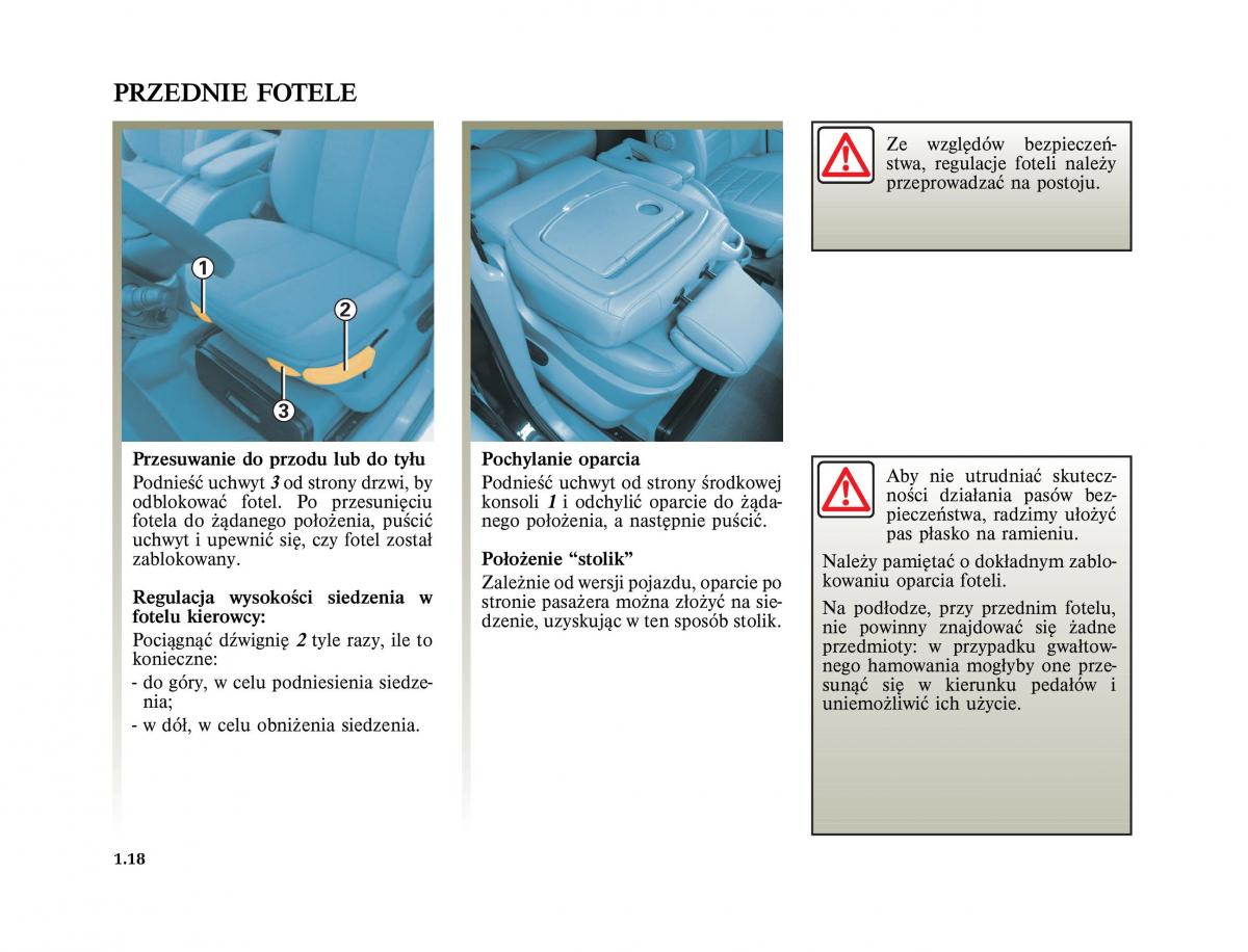 Renault Scenic II 2 Grand Scenic instrukcja obslugi / page 30