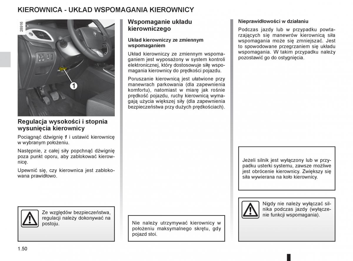 Renault Scenic III 3 instrukcja obslugi / page 56