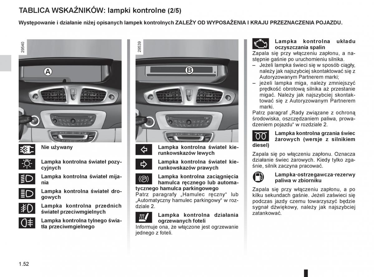 Renault Scenic III 3 instrukcja obslugi / page 58