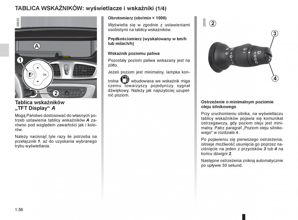 Renault Scenic III 3 instrukcja obslugi / page 62