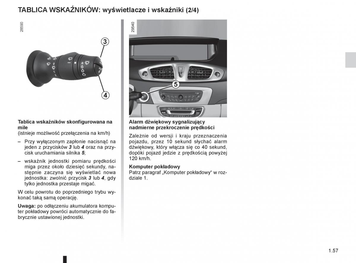 Renault Scenic III 3 instrukcja obslugi / page 63