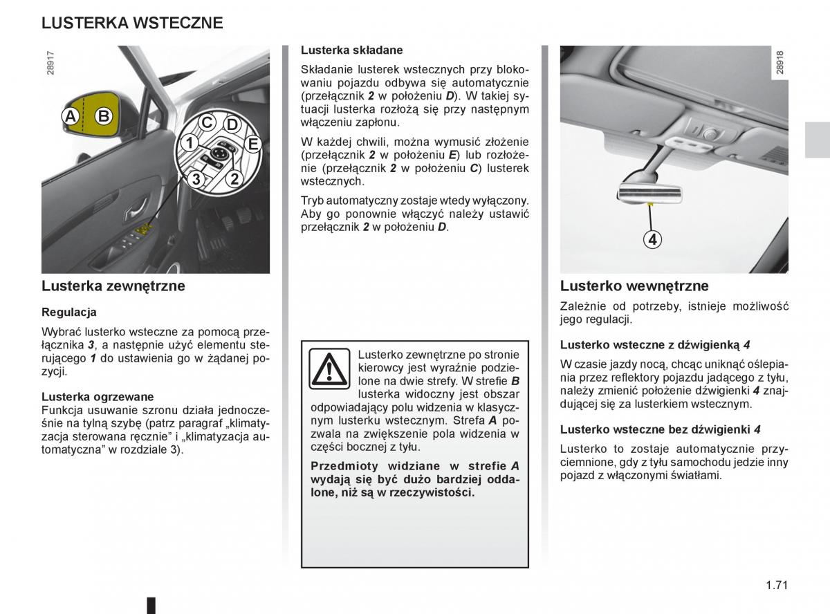 Renault Scenic III 3 instrukcja obslugi / page 77