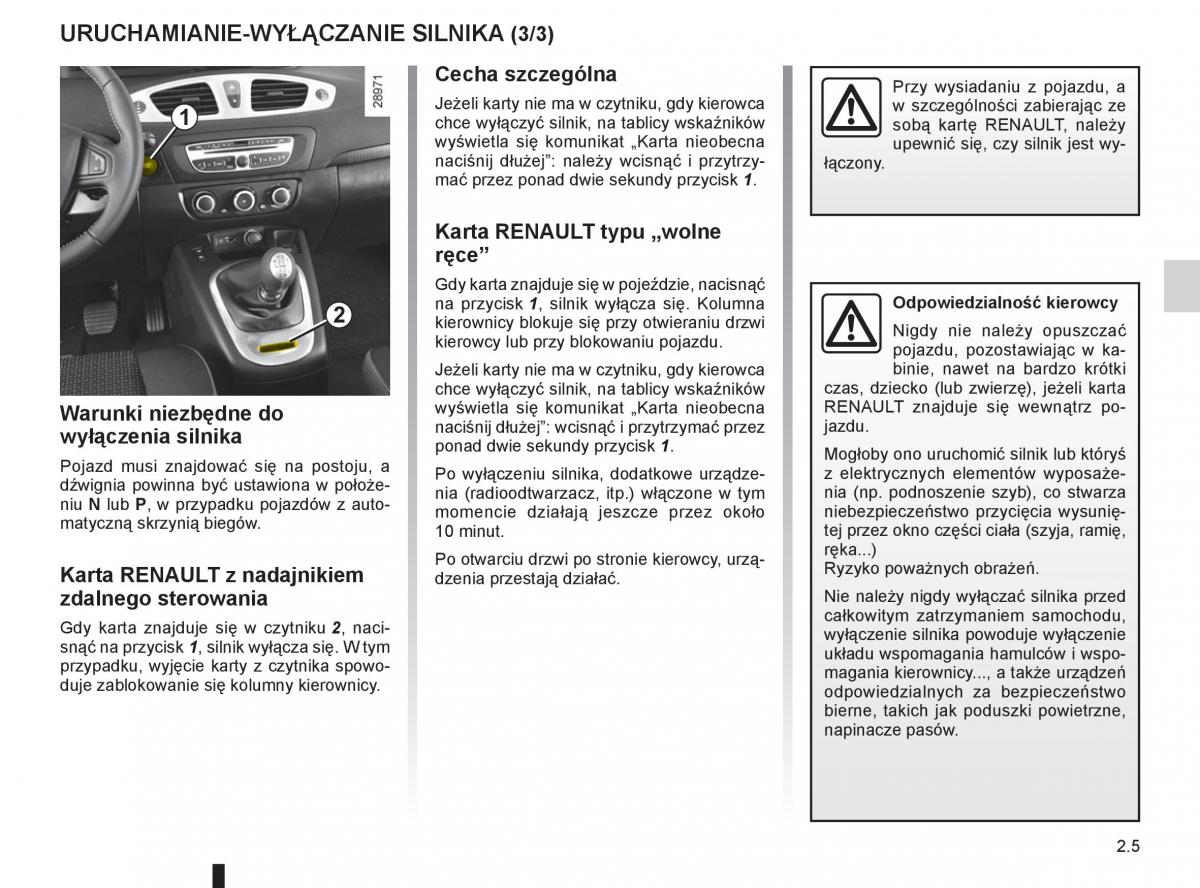 Renault Scenic III 3 instrukcja obslugi / page 93