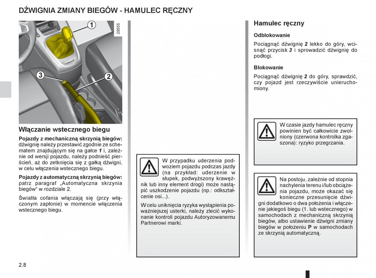 Renault Scenic III 3 instrukcja obslugi / page 96