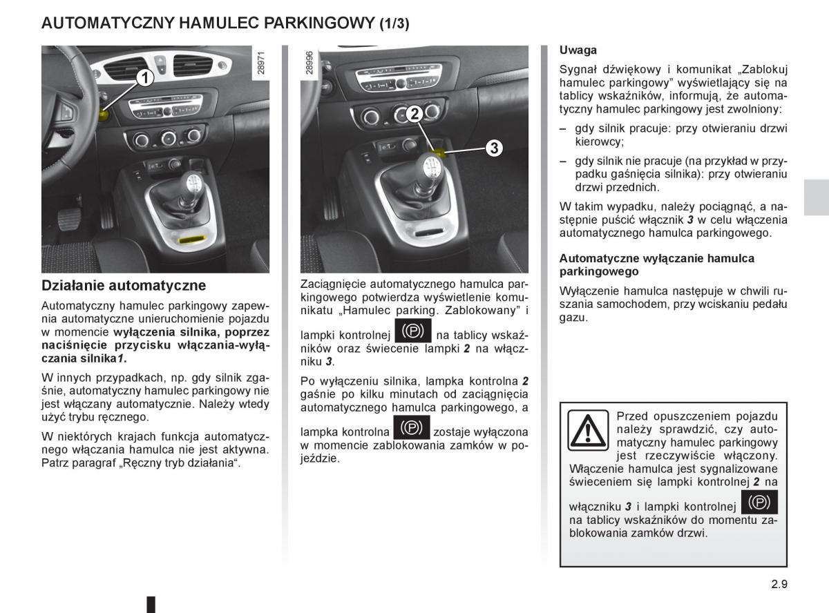 Renault Scenic III 3 instrukcja obslugi / page 97