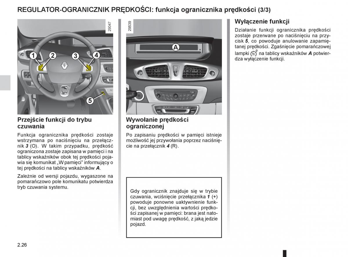 Renault Scenic III 3 instrukcja obslugi / page 114