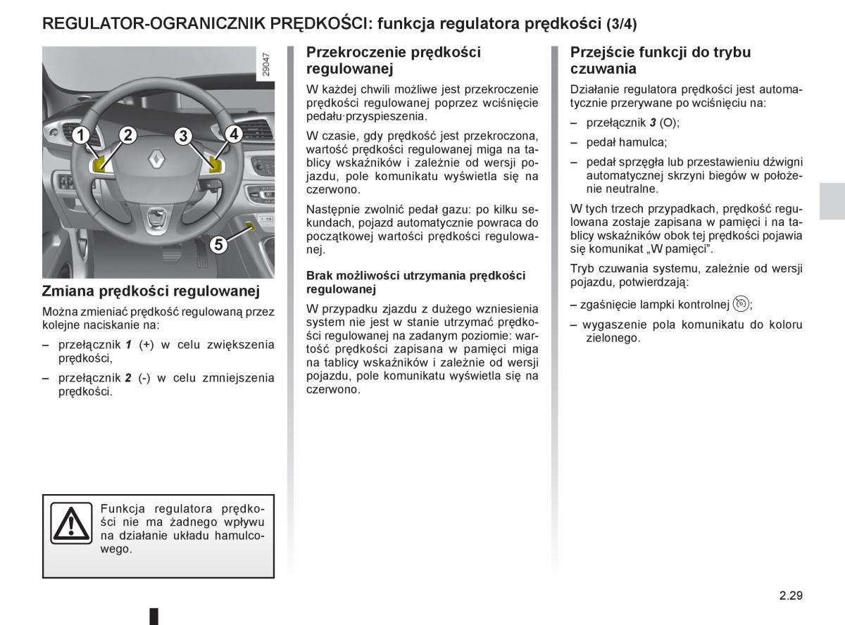 Renault Scenic III 3 instrukcja obslugi / page 117