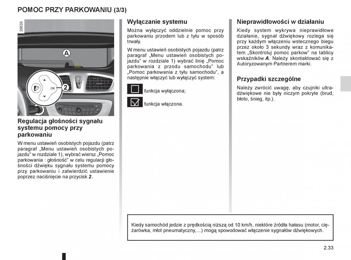 Renault Scenic III 3 instrukcja obslugi / page 121