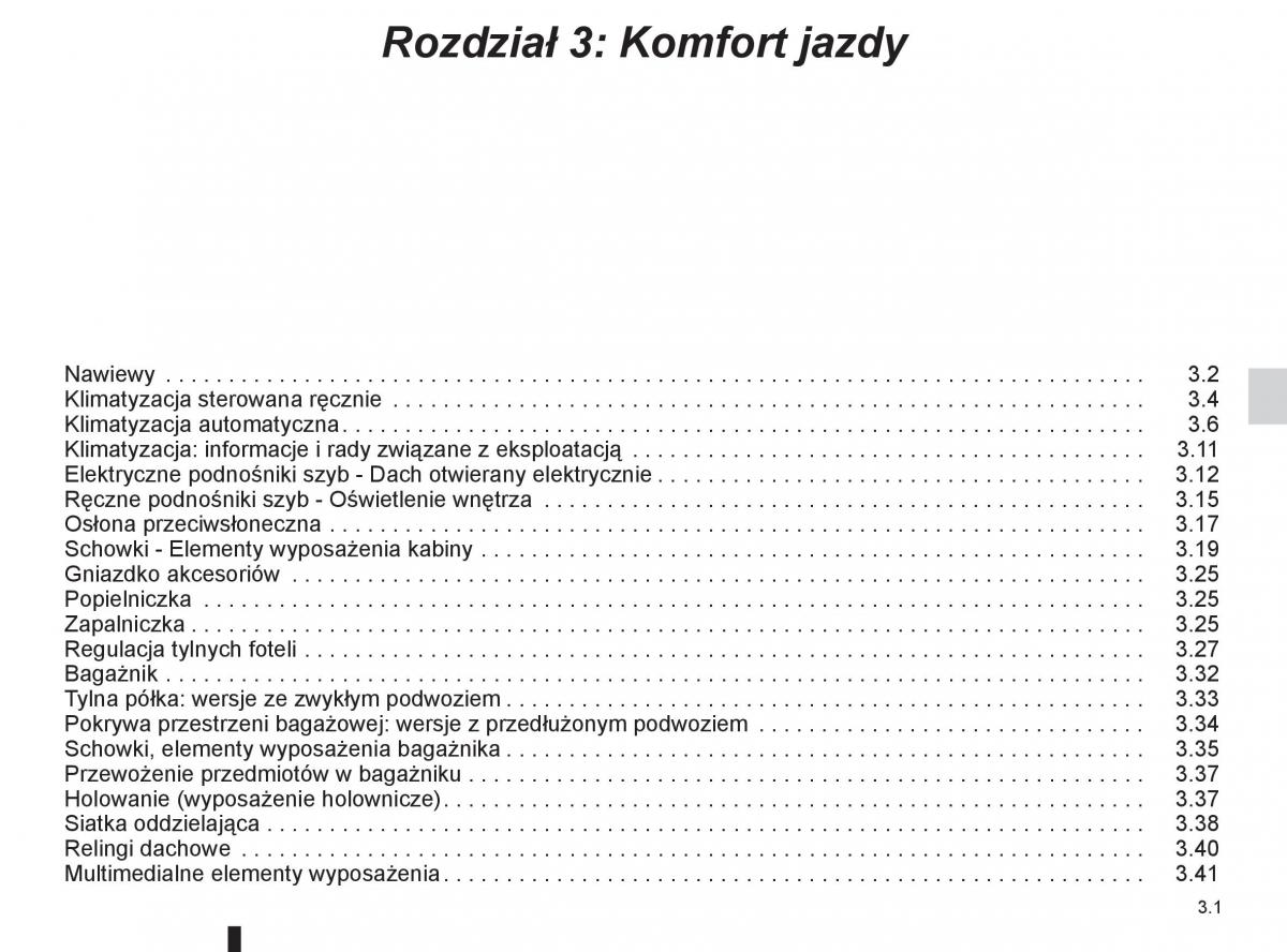 Renault Scenic III 3 instrukcja obslugi / page 127