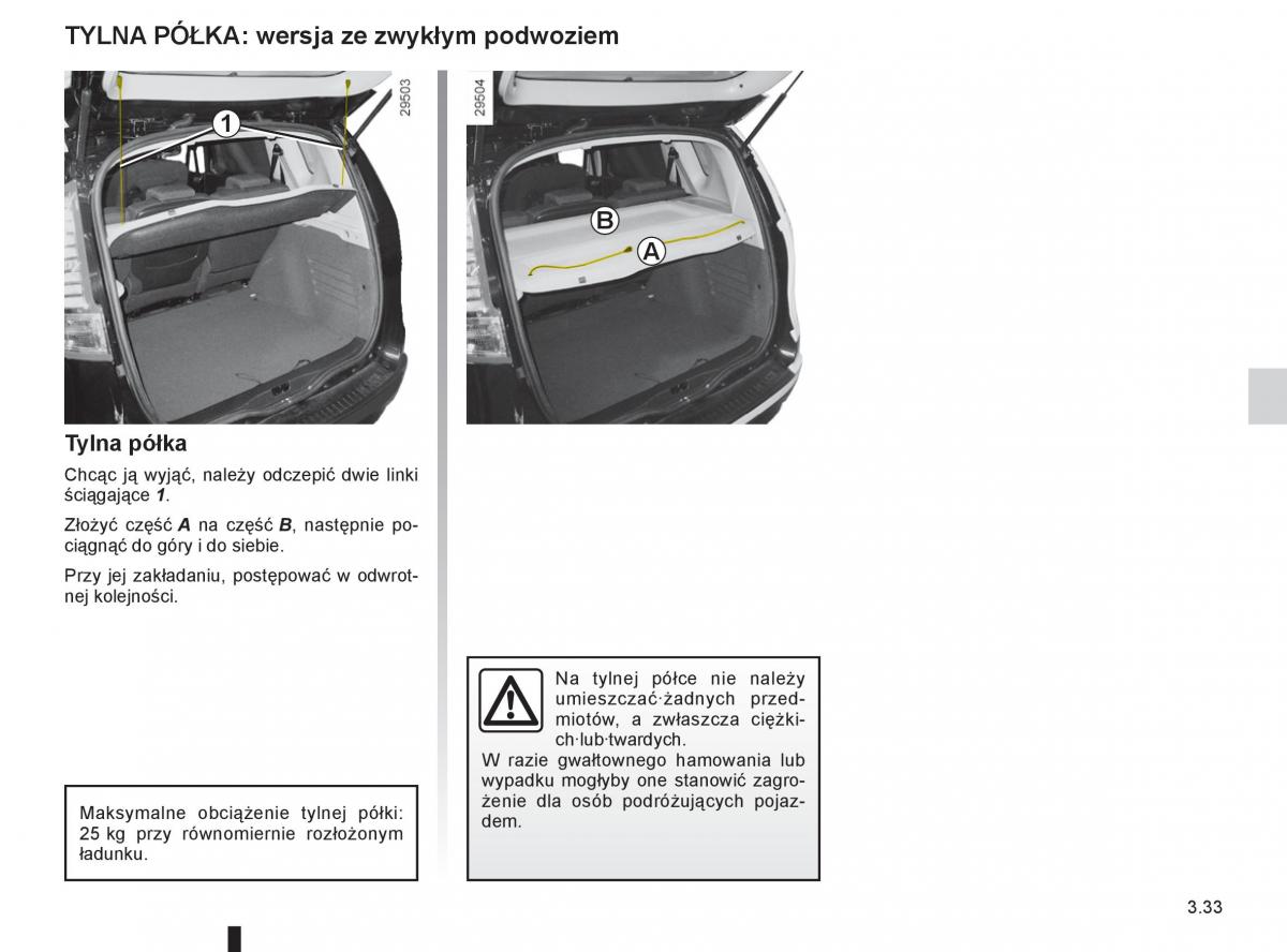 Renault Scenic III 3 instrukcja obslugi / page 159