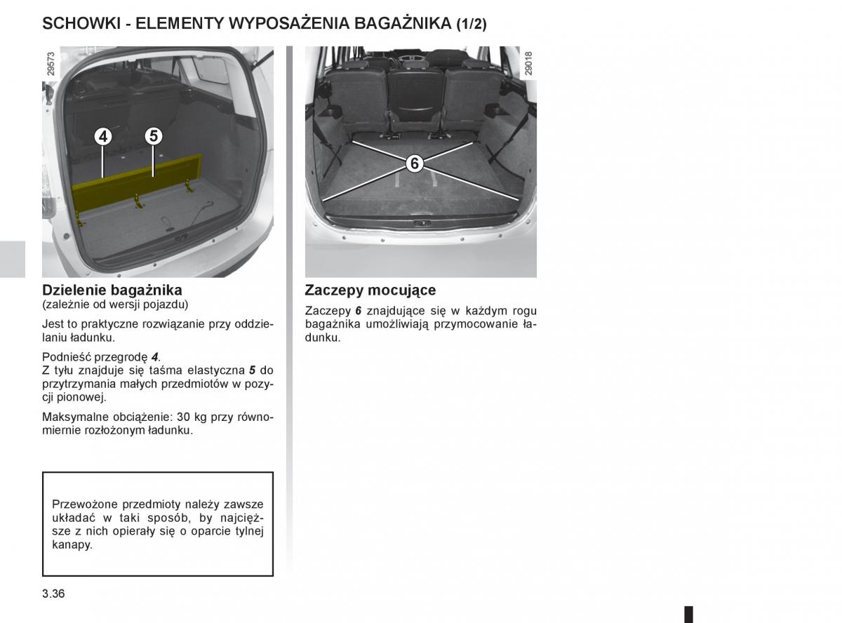 Renault Scenic III 3 instrukcja obslugi / page 162