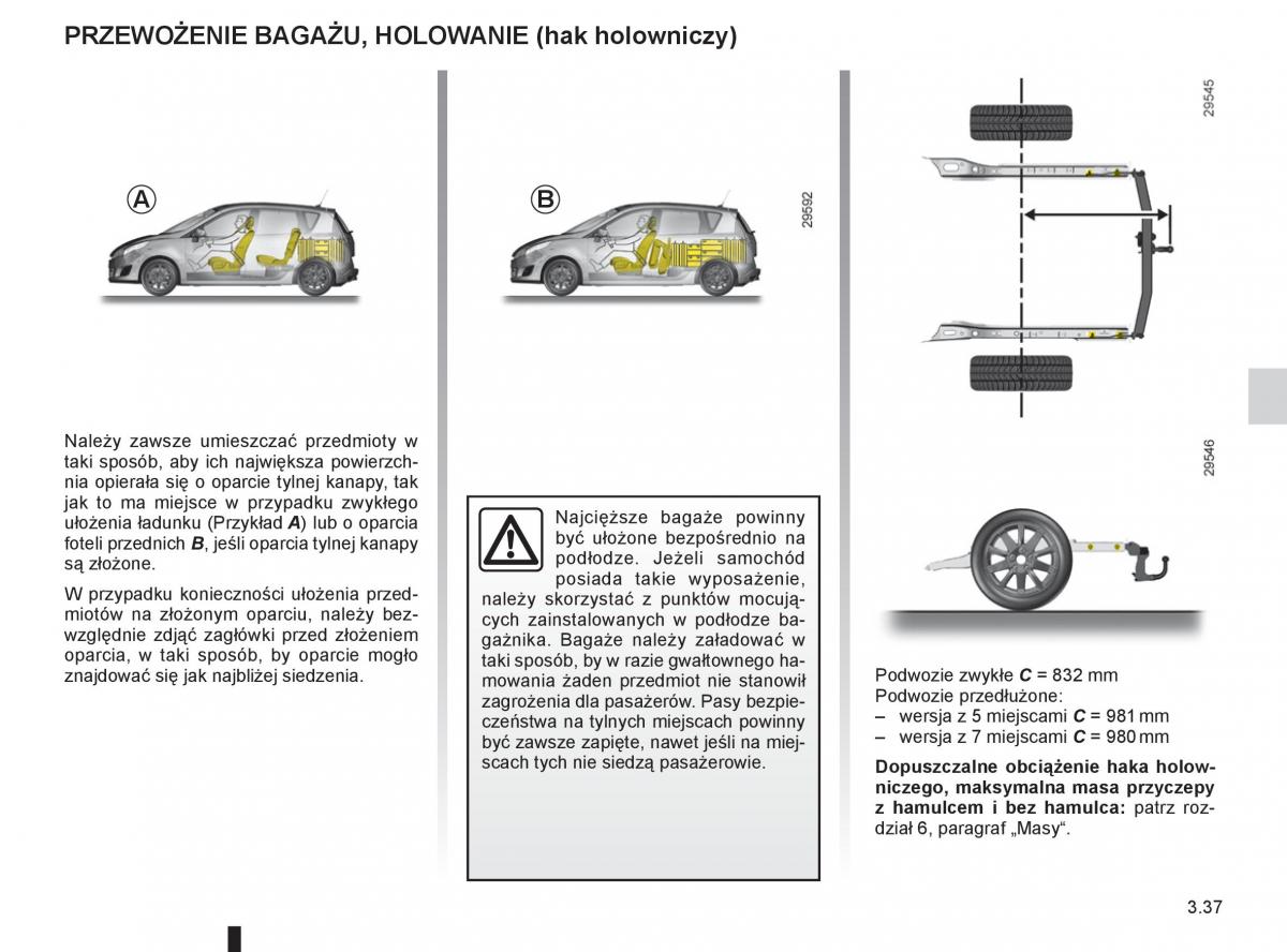 Renault Scenic III 3 instrukcja obslugi / page 163