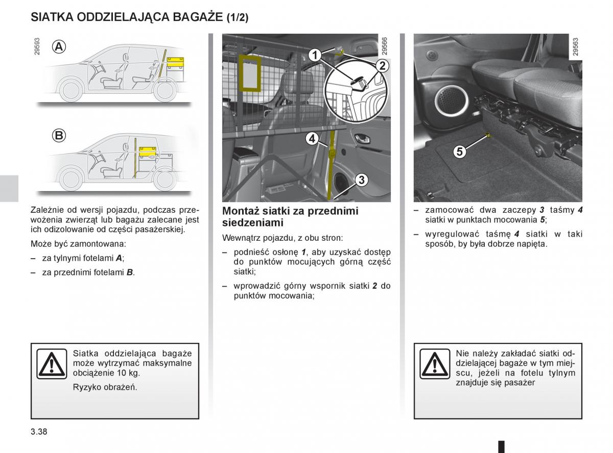 Renault Scenic III 3 instrukcja obslugi / page 164