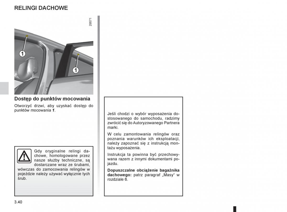 Renault Scenic III 3 instrukcja obslugi / page 166