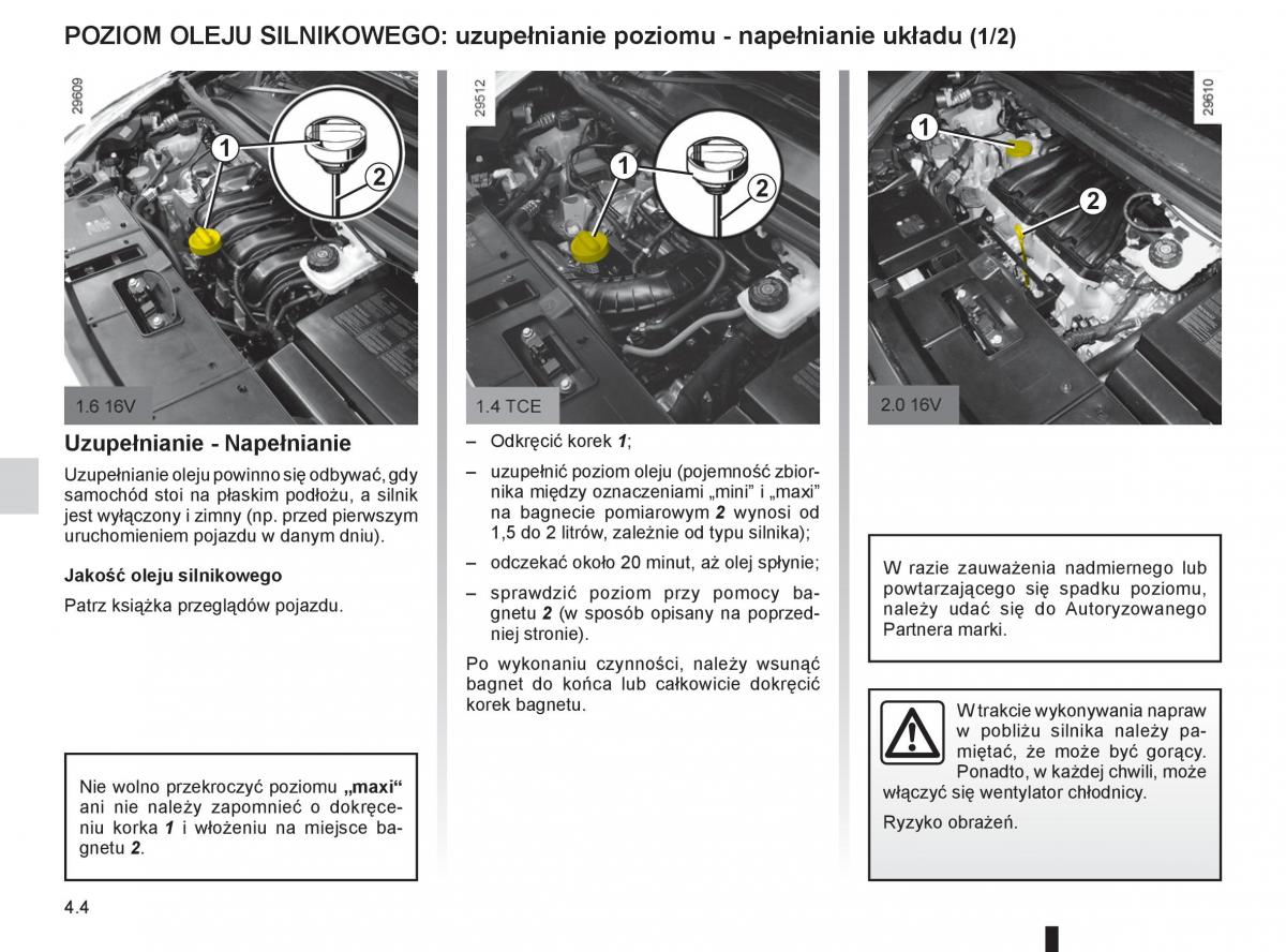 Renault Scenic III 3 instrukcja obslugi / page 172