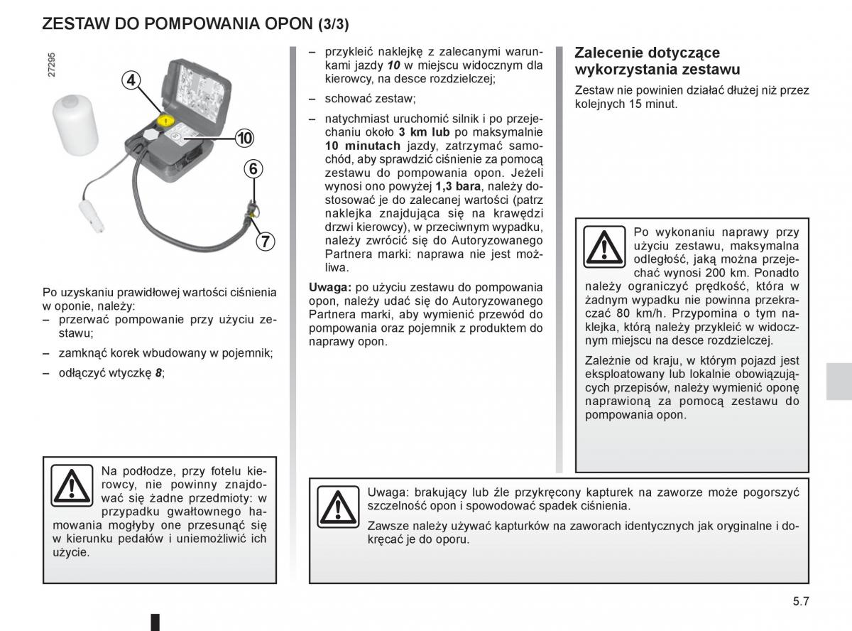 Renault Scenic III 3 instrukcja obslugi / page 189