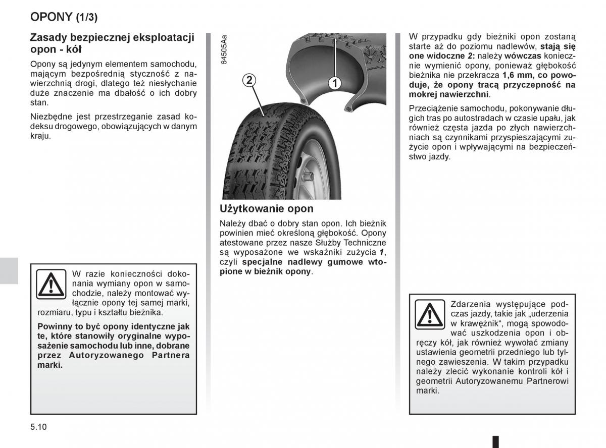 Renault Scenic III 3 instrukcja obslugi / page 192