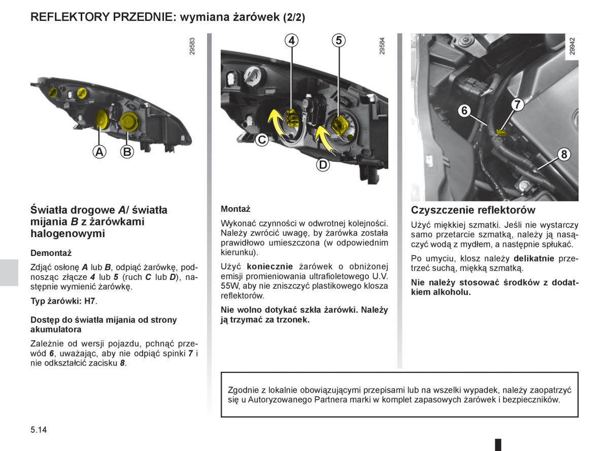 Renault Scenic III 3 instrukcja obslugi / page 196