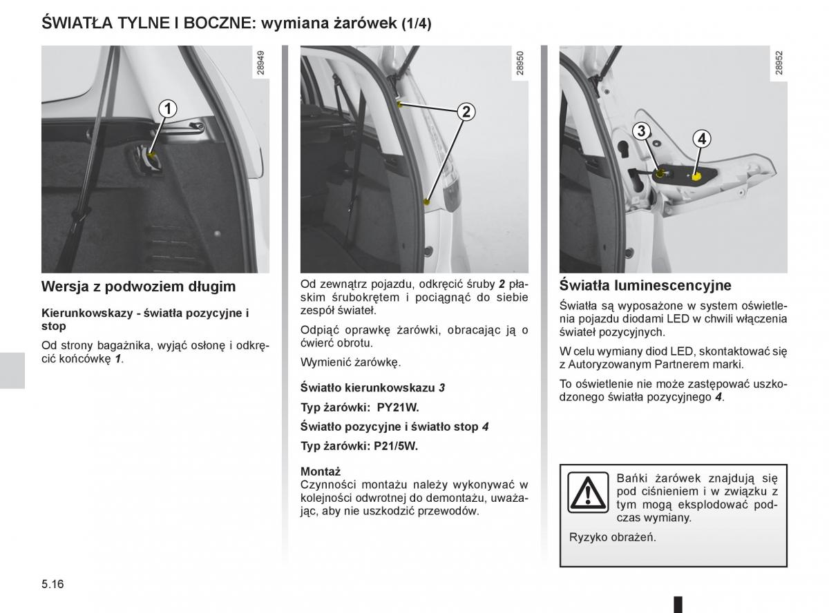 Renault Scenic III 3 instrukcja obslugi / page 198