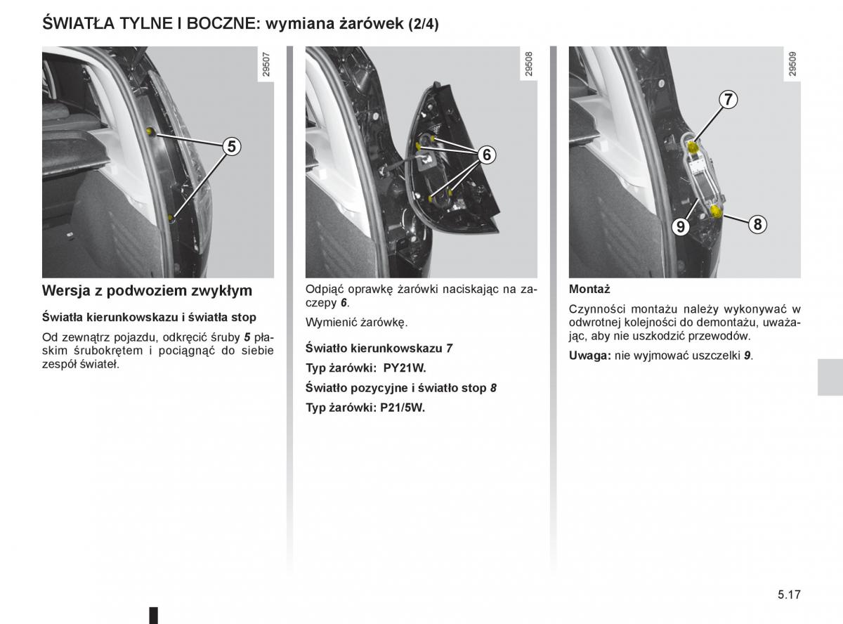 Renault Scenic III 3 instrukcja obslugi / page 199