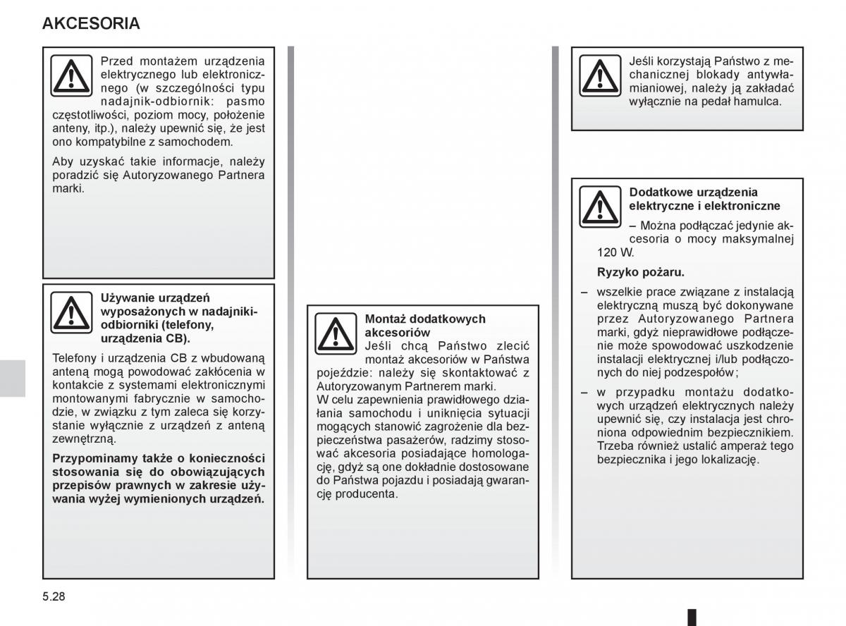 Renault Scenic III 3 instrukcja obslugi / page 210