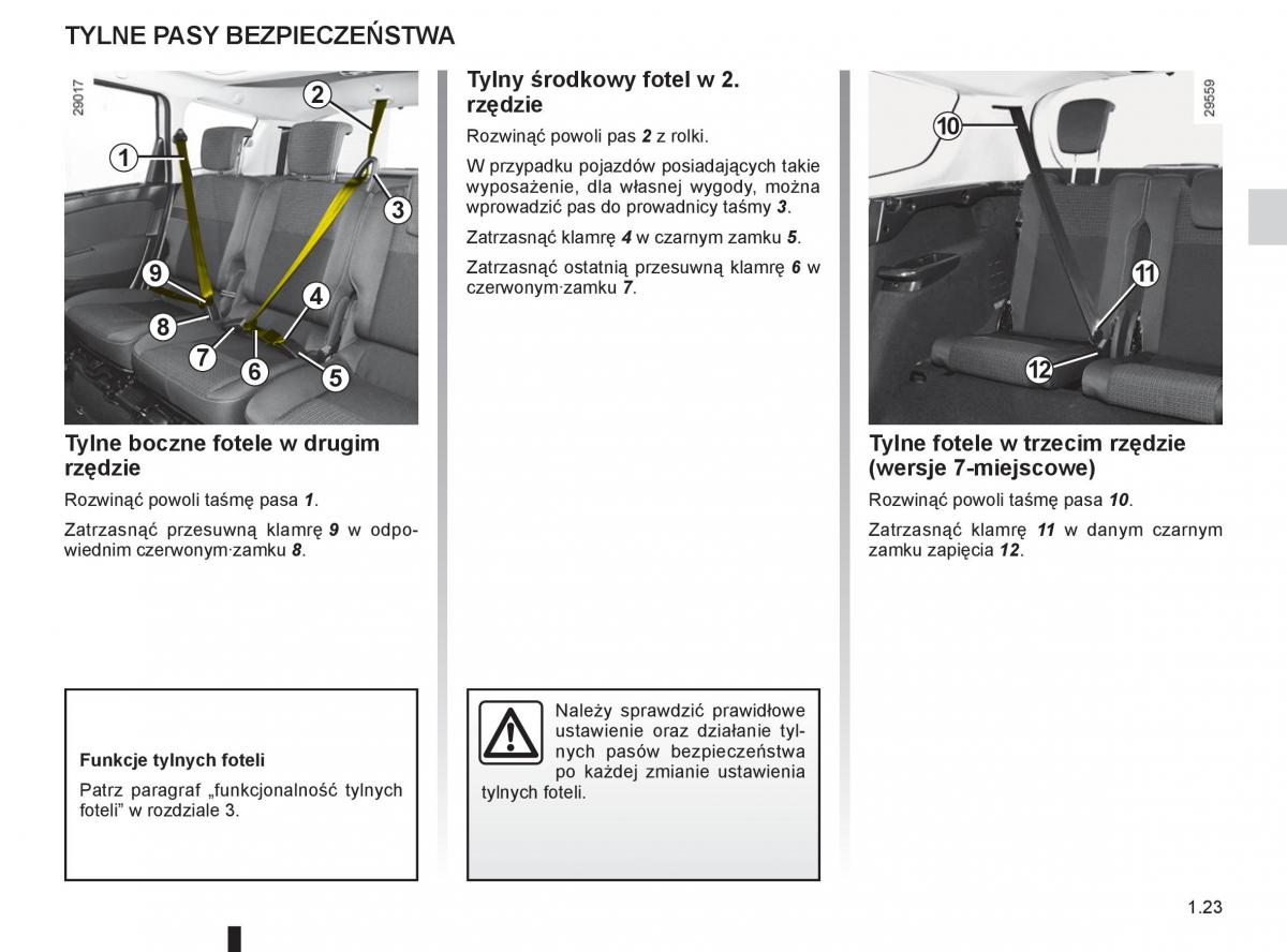 Renault Scenic III 3 instrukcja obslugi / page 29