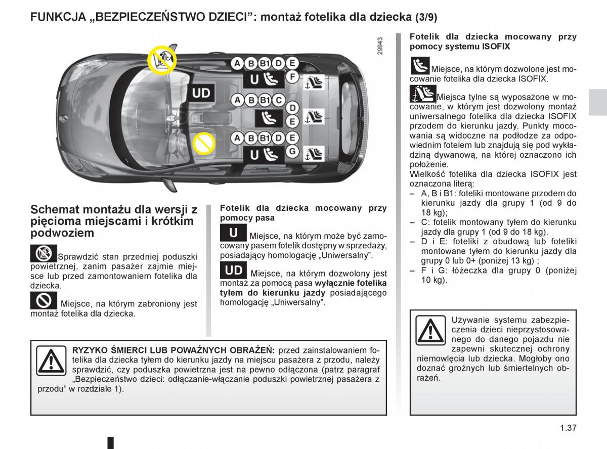 Renault Scenic III 3 instrukcja obslugi / page 43