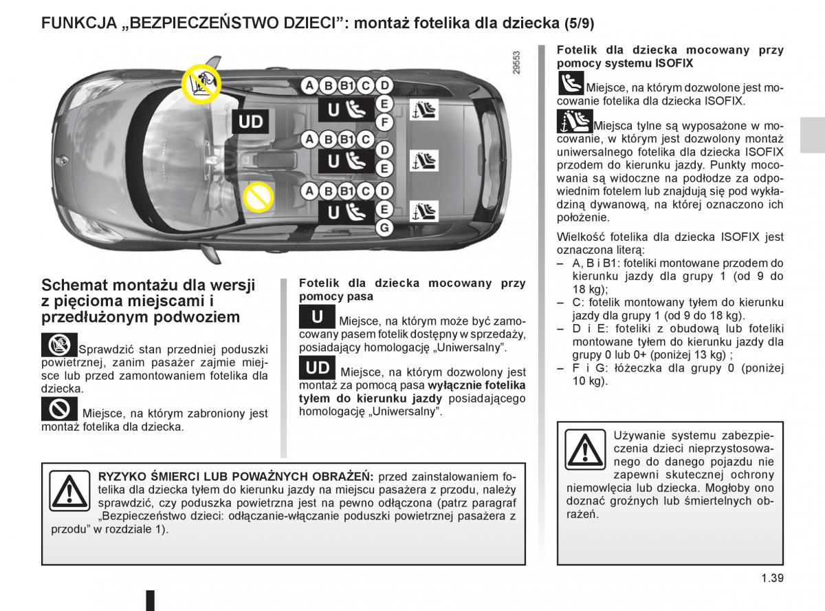 Renault Scenic III 3 instrukcja obslugi / page 45