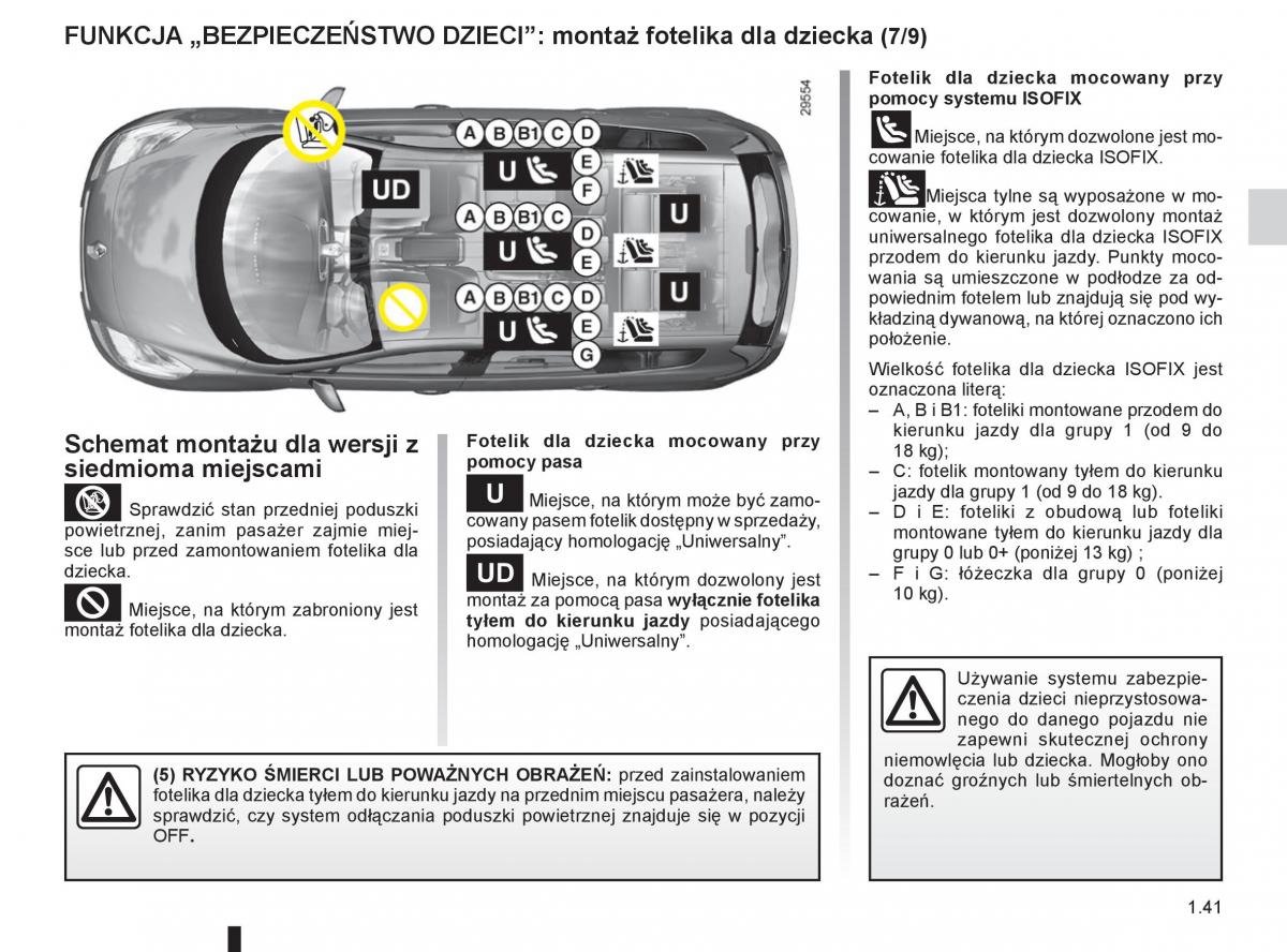 Renault Scenic III 3 instrukcja obslugi / page 47