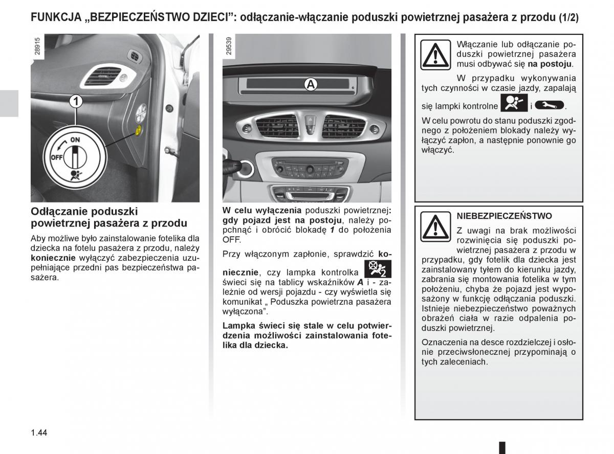 Renault Scenic III 3 instrukcja obslugi / page 50