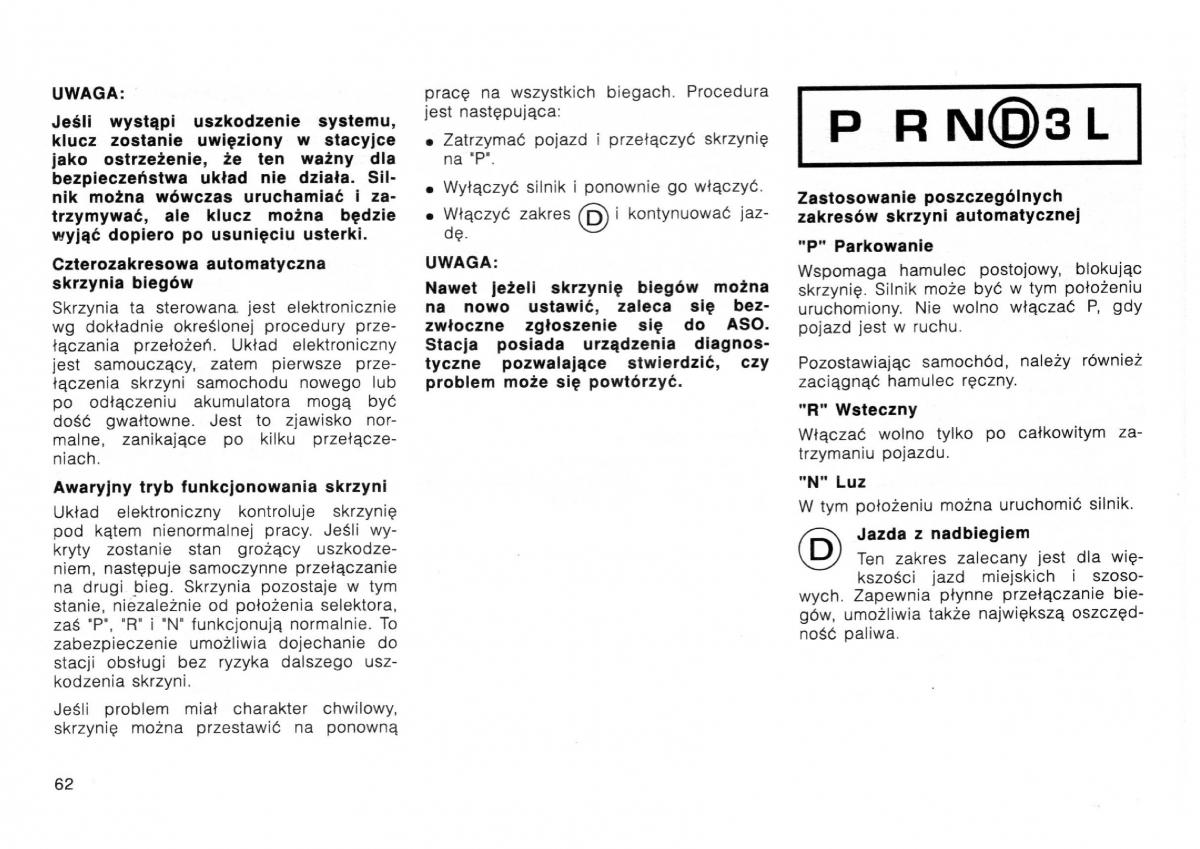 Dodge Stratus I 1 instrukcja obslugi / page 55