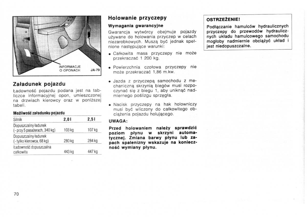 Dodge Stratus I 1 instrukcja obslugi / page 63