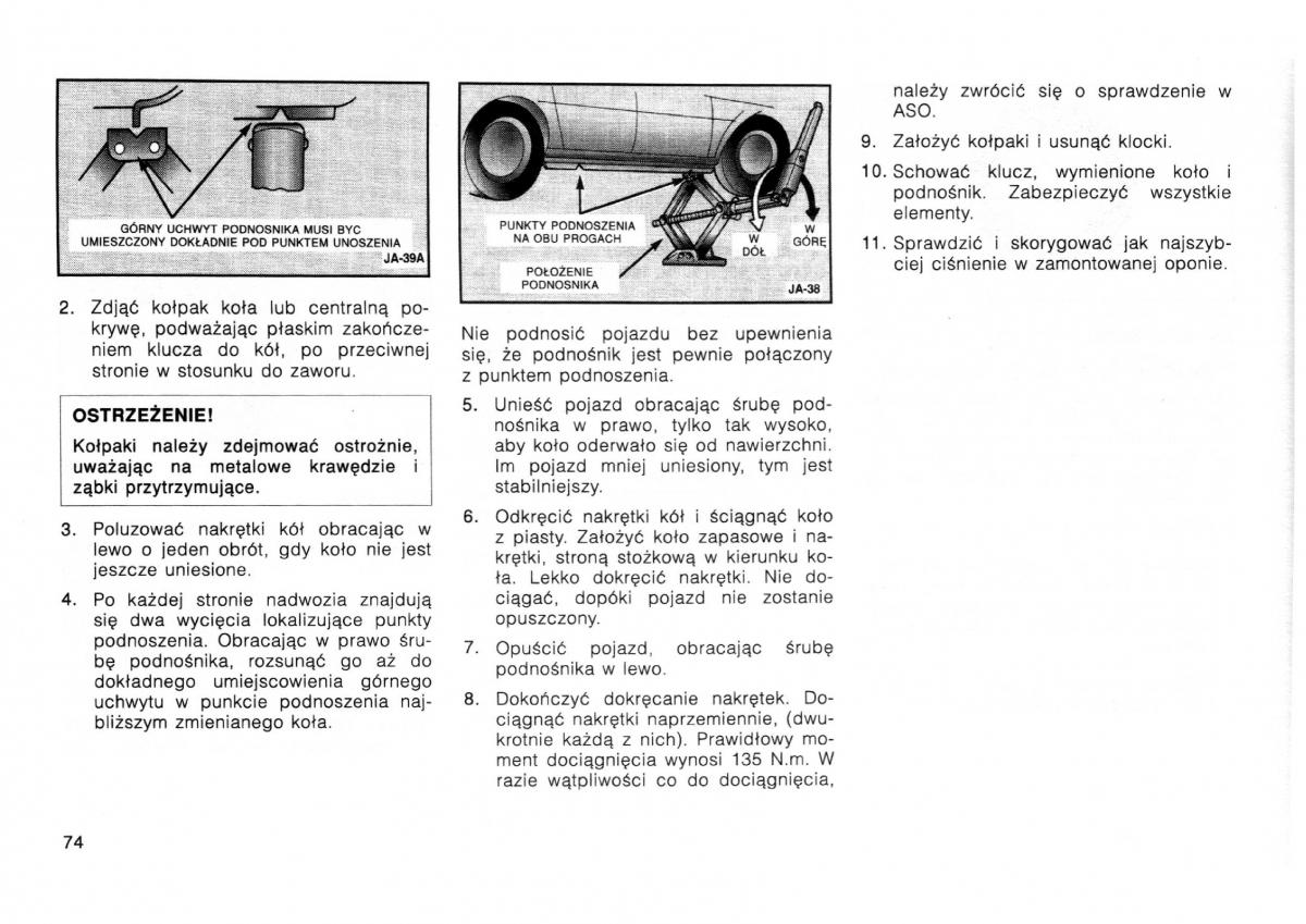 Dodge Stratus I 1 instrukcja obslugi / page 67