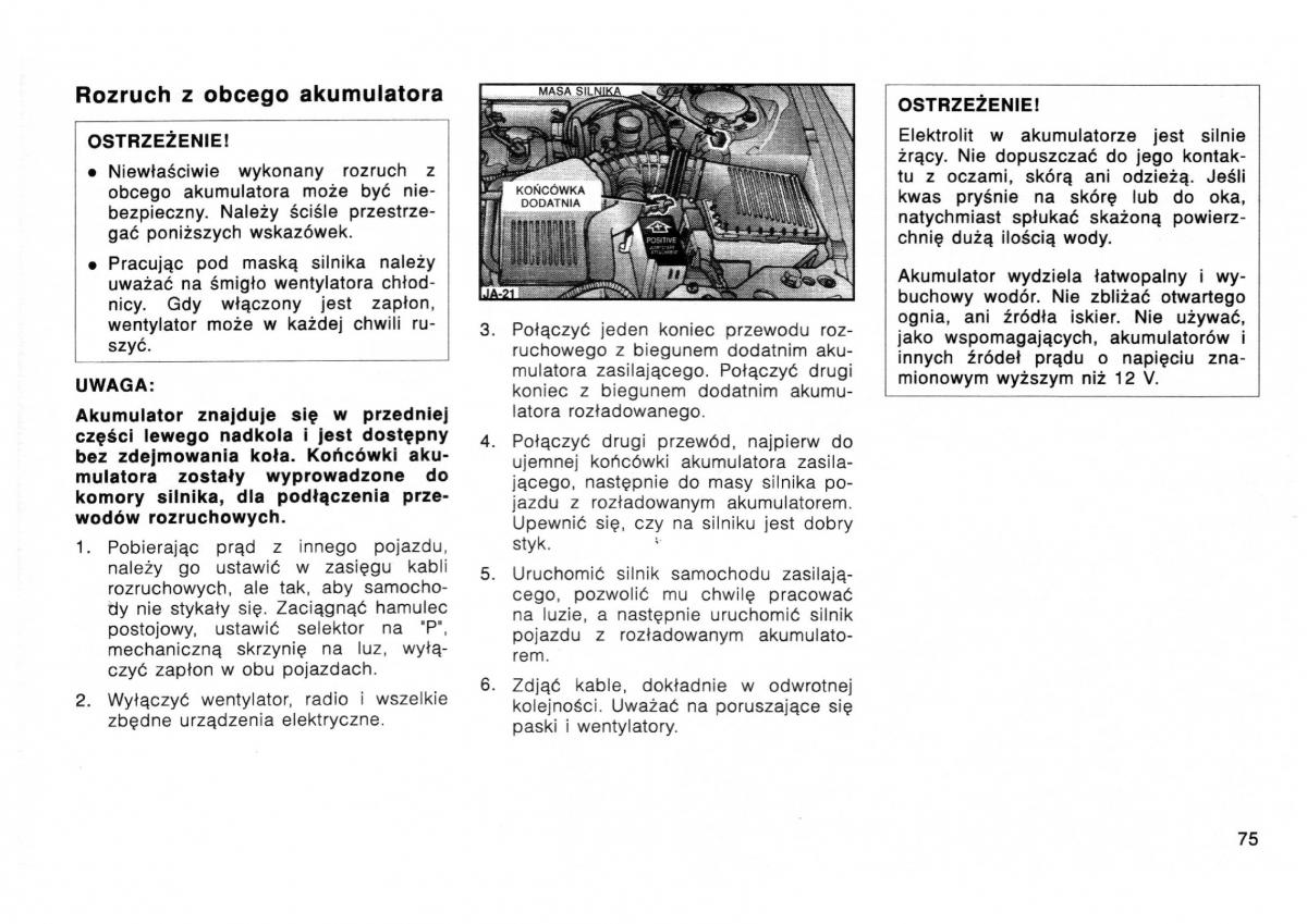 Dodge Stratus I 1 instrukcja obslugi / page 68