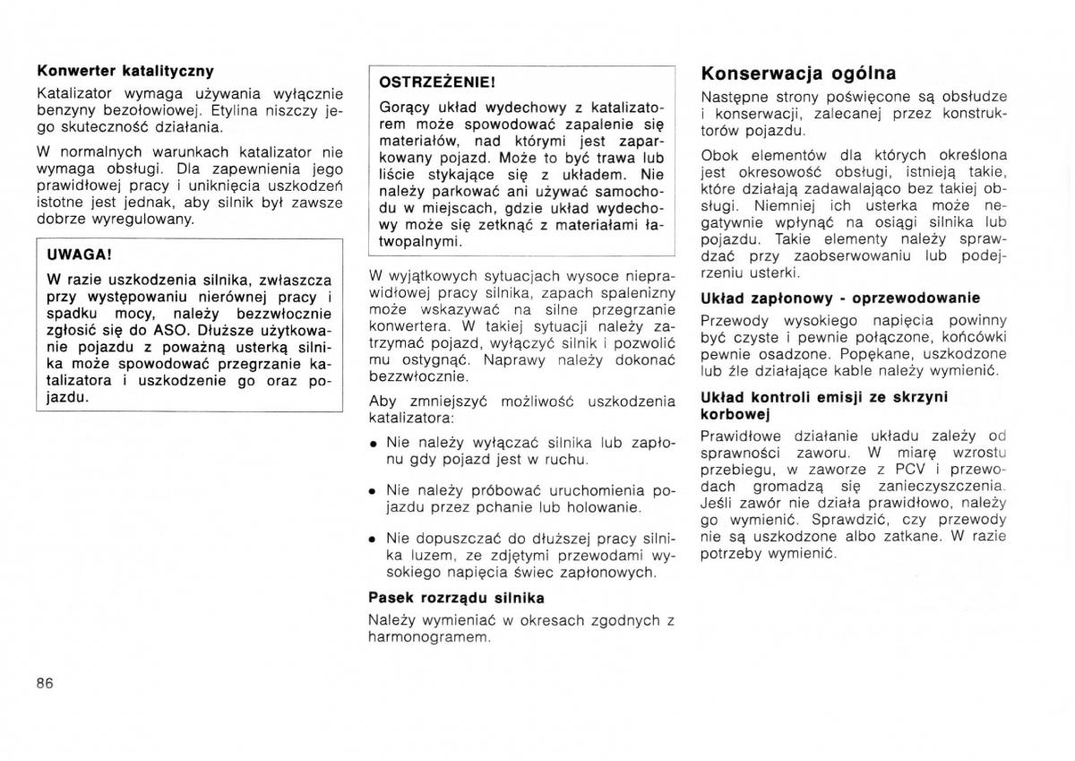 Dodge Stratus I 1 instrukcja obslugi / page 78