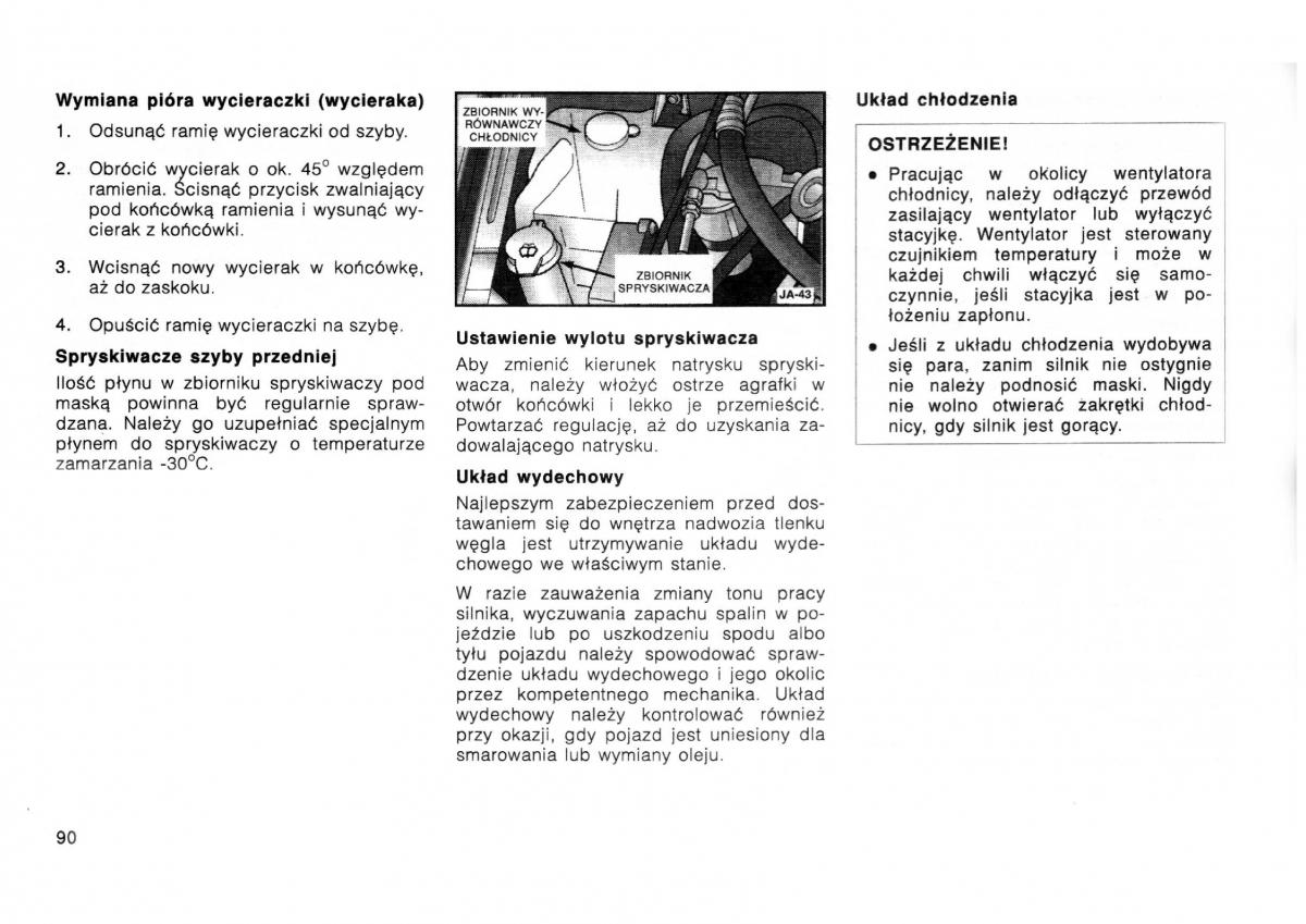 Dodge Stratus I 1 instrukcja obslugi / page 82