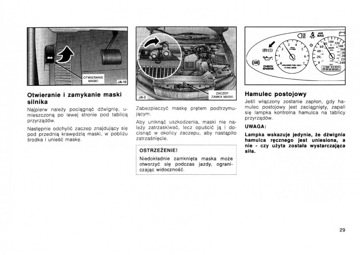 Dodge Stratus I 1 instrukcja obslugi / page 26