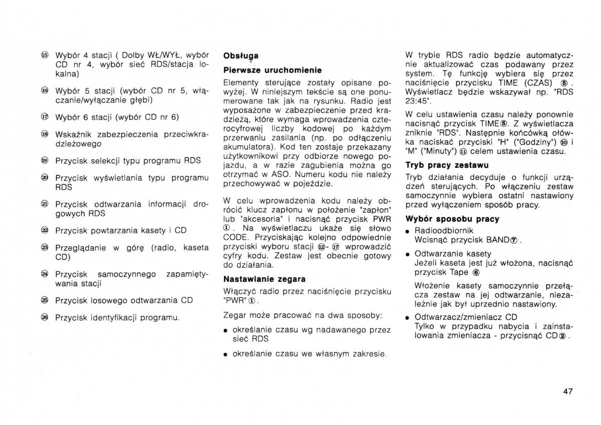 Dodge Stratus I 1 instrukcja obslugi / page 42