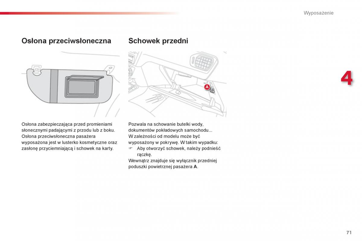 Citroen C Elysee instrukcja obslugi / page 73