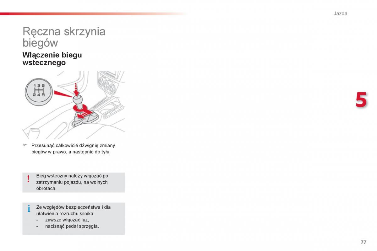 Citroen C Elysee instrukcja obslugi / page 79