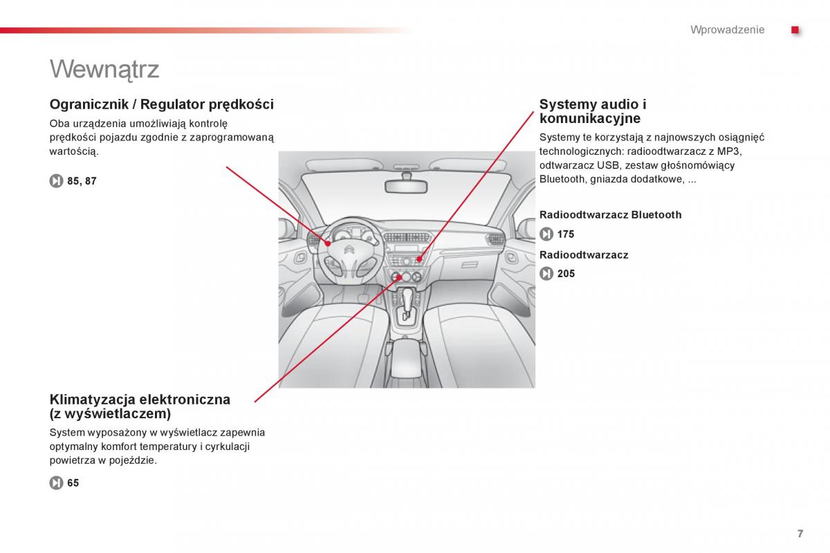 Citroen C Elysee instrukcja obslugi / page 9