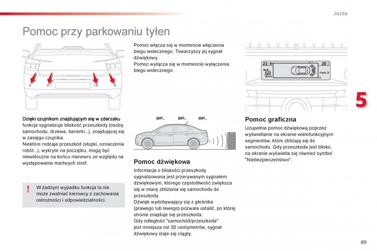 Citroen C Elysee instrukcja obslugi / page 91