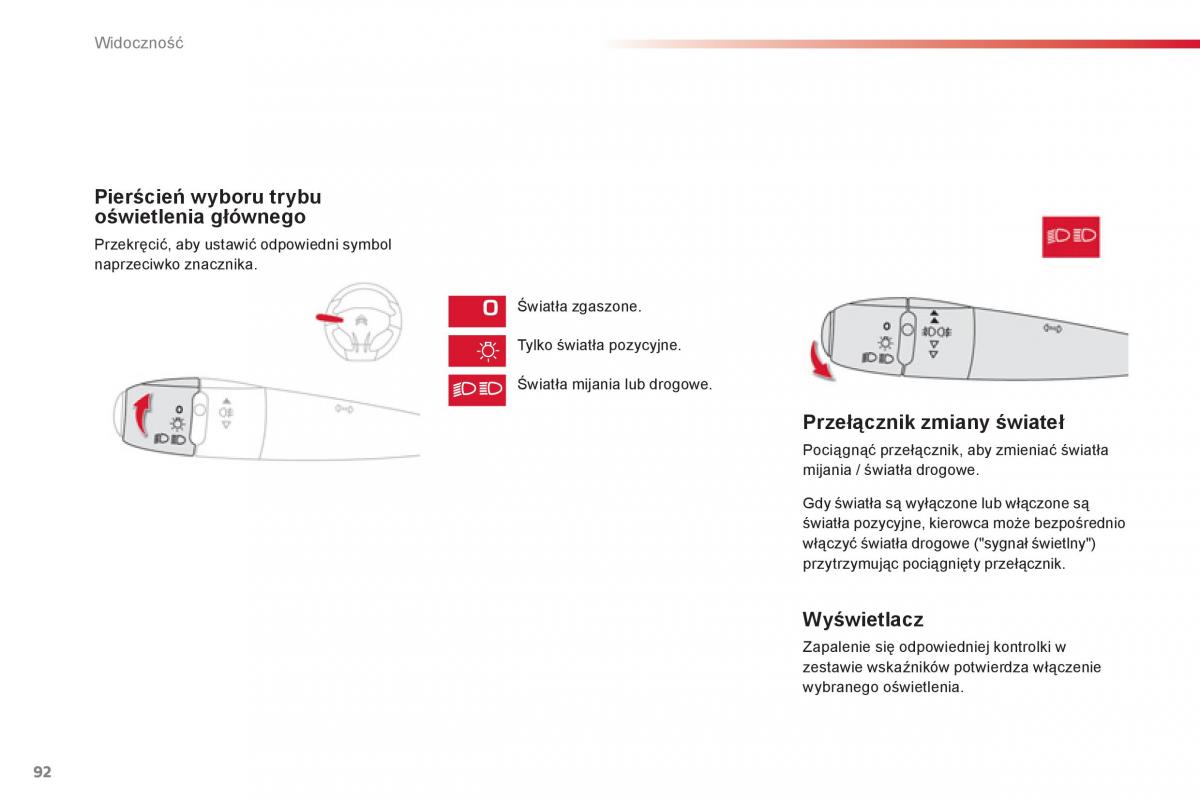 Citroen C Elysee instrukcja obslugi / page 94