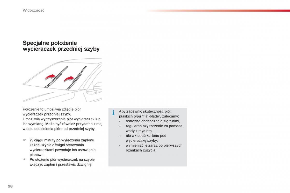 Citroen C Elysee instrukcja obslugi / page 100