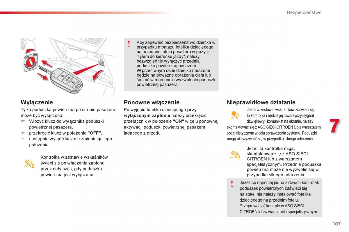 Citroen C Elysee instrukcja obslugi / page 109