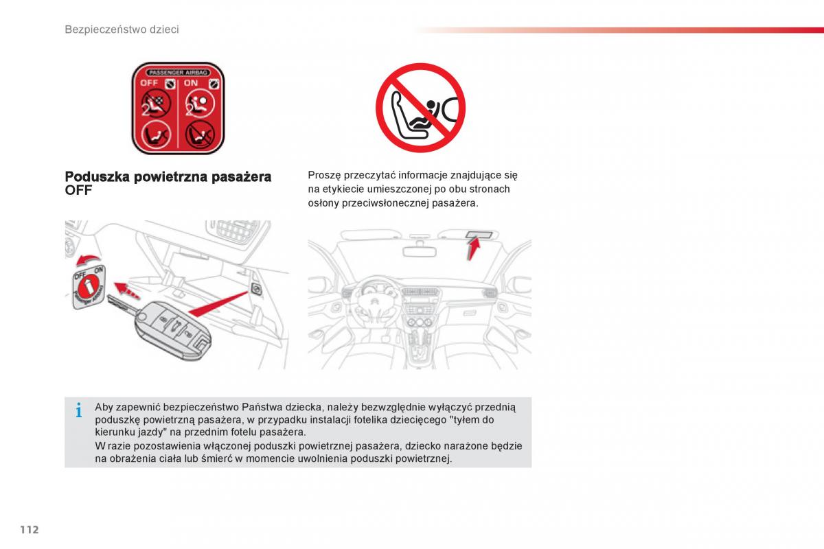 Citroen C Elysee instrukcja obslugi / page 114