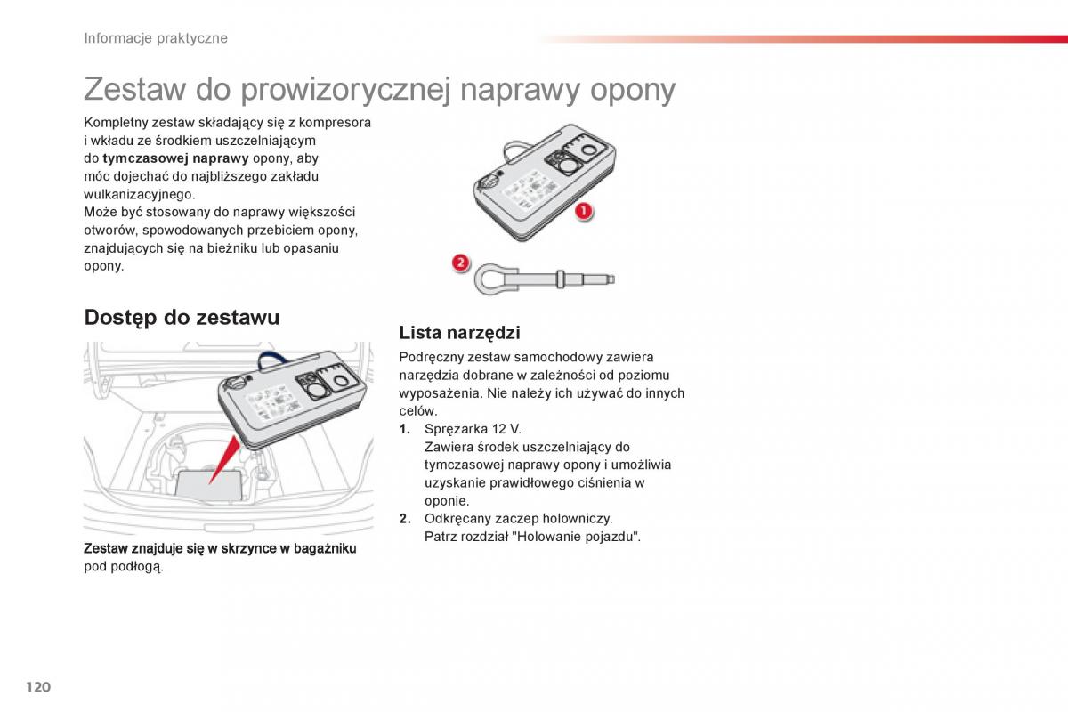 Citroen C Elysee instrukcja obslugi / page 122