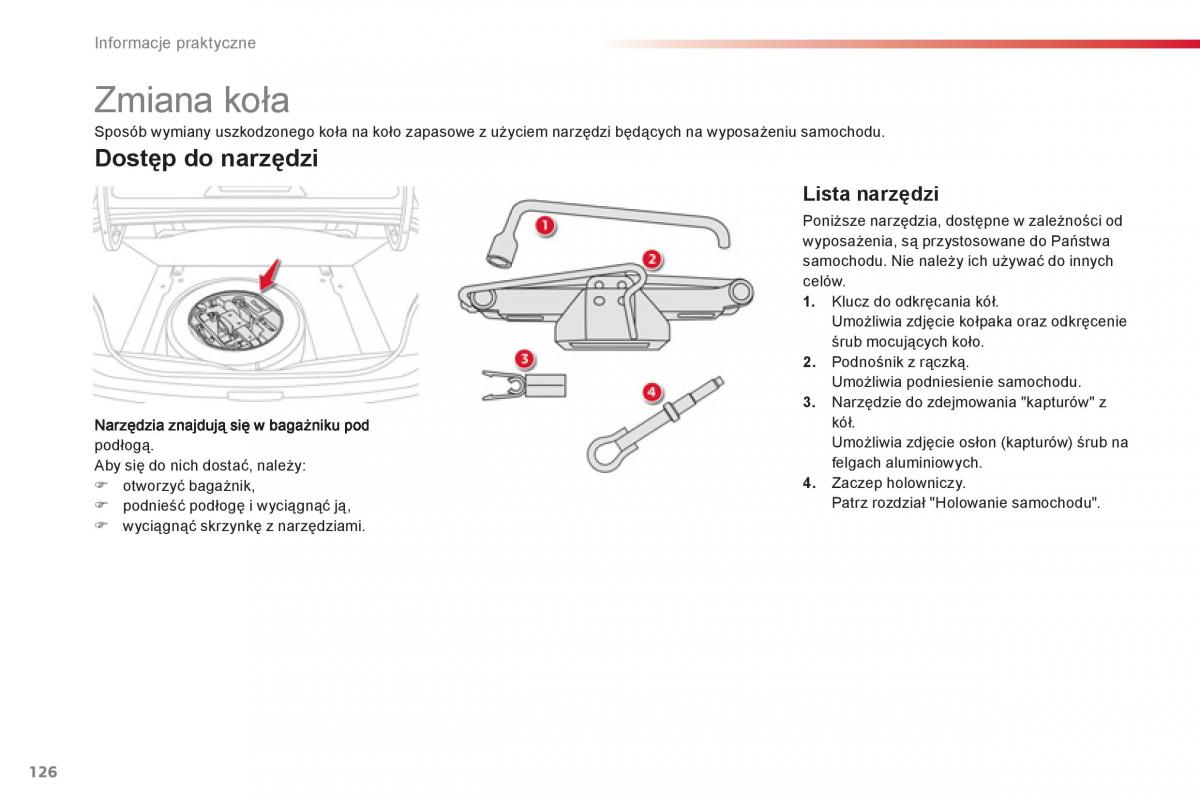 Citroen C Elysee instrukcja obslugi / page 128