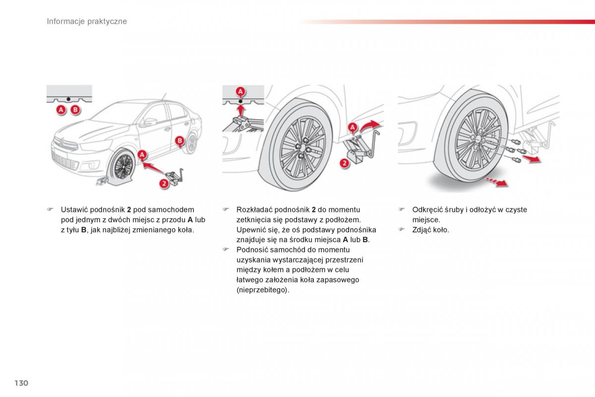 Citroen C Elysee instrukcja obslugi / page 132