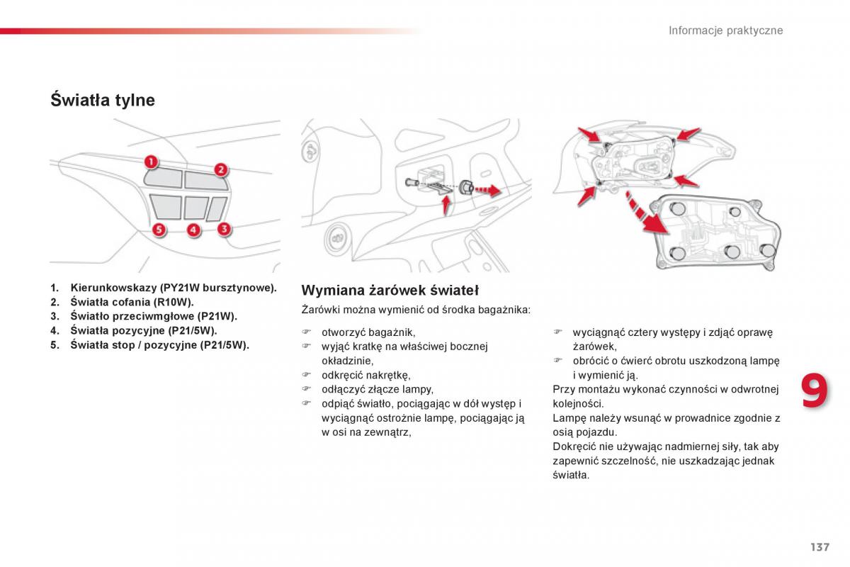 Citroen C Elysee instrukcja obslugi / page 139